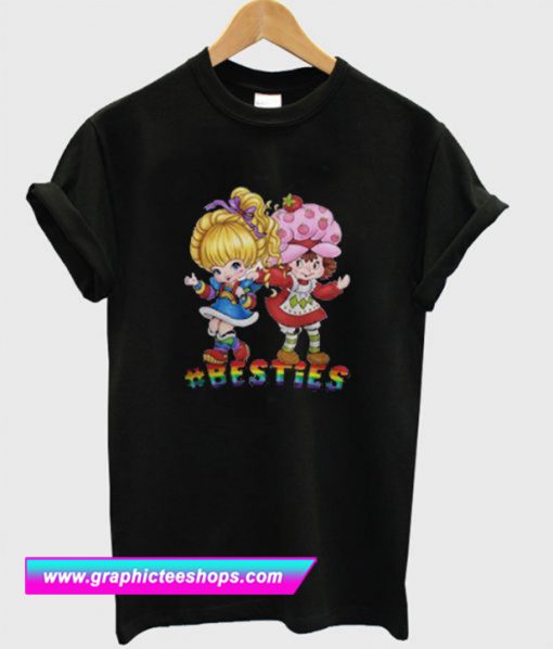 Rainbow Brite Strawberry Shortcake Besties T-Shirt (GPMU)