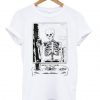 SKELFIE Skeleton Taking A Selfie T Shirt (GPMU)