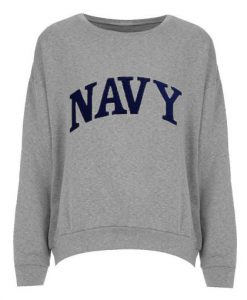 Scandal Fit NAVY Grey Sweatshirt (GPMU)