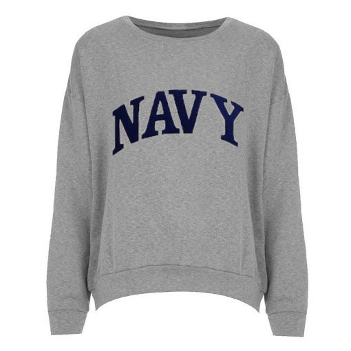 Scandal Fit NAVY Grey Sweatshirt (GPMU)