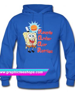 SpongeBob SquarePants P O O P Hoodie (GPMU)