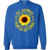 Sunflower With Best Women Born In September Sweatshirt (GPMU)