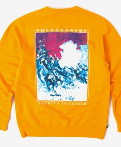 The Hundreds Nothing Is Sacred Sweatshirt back (GPMU)