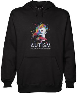 Unicorn Autism Dancing To a Different Beat Hoodie (GPMU)