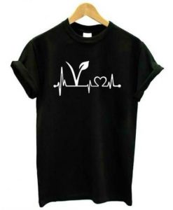 Vegetarian Heartbeat T-shirt (GPMU)