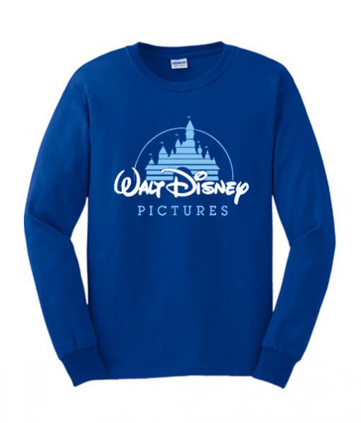 Walt Disney Pictures Logo Blue Sweatshirt (GPMU)