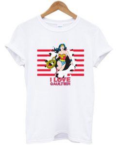 Wonder Woman I Love Gaultier T-Shirt (GPMU)