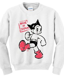 astro boy made in japan sweatshirt (GPMU)