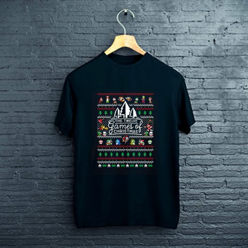 12 Games of Christmas T-Shirt FP