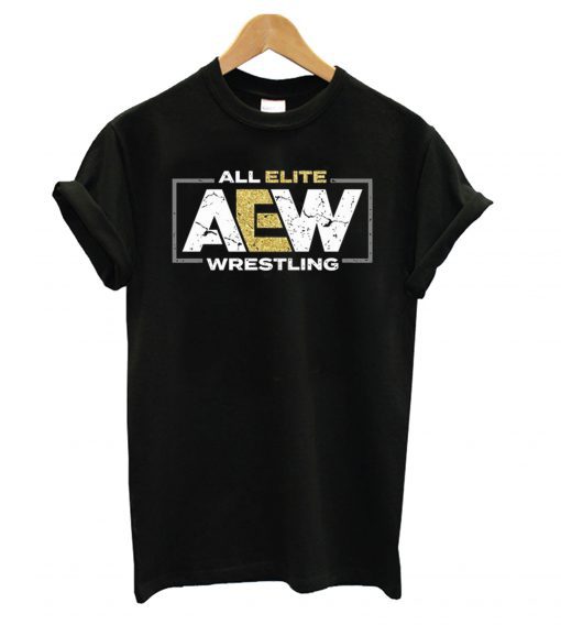 AEW Logo – All Elite Wrestling T Shirt (GPMU)