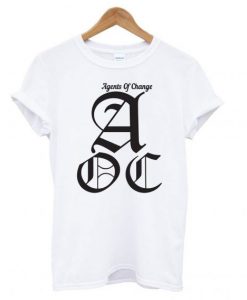 Agents Of Change AOC – Alexandria Ocasio-Cortez T Shirt (GPMU)