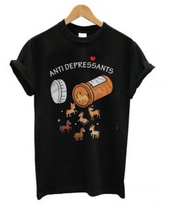 Antidepressants French Horse Drug T shirt (GPMU)