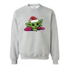 Baby Yoda christmas Cricut Sweatshirt (GPMU)