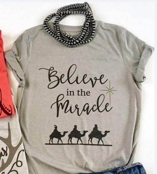 Believe & Joy Holiday T Shirt (GPMU)