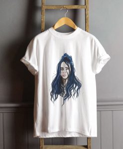 Billie Eilish Blue T-Shirt FP