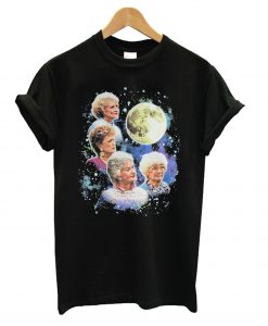 Bioworld The Golden Girls Women’s Four Golden Girls Moon T Shirt (GPMU)