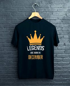 Born In December T-Shirt FP