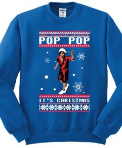 Bruno Mars Pop Pop It’s Christmas Sweatshirt (GPMU)