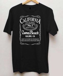 California Zuma Beach Malibu T Shirt (GPMU)