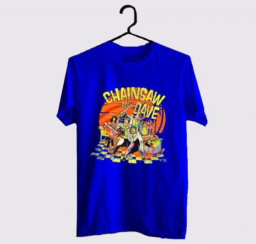 Chainsaw and Dave 80s Movie T Shirt (GPMU)