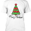Christmas Tree Merry Christmas T Shirt (GPMU)