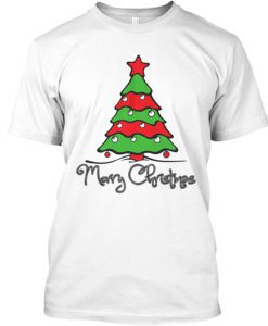 Christmas Tree Merry Christmas T Shirt (GPMU)