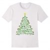 Christmas Tree Word Design Costume T-Shirt (GPMU)