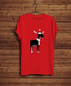 Christmas moose T-Shirt FP