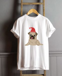 Christmas pug T-Shirt FP