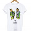 Chunk Fresh Prince 90 print Retro T shirt (GPMU)