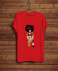 Colin Kaepernick – Protest Black T-Shirt FP