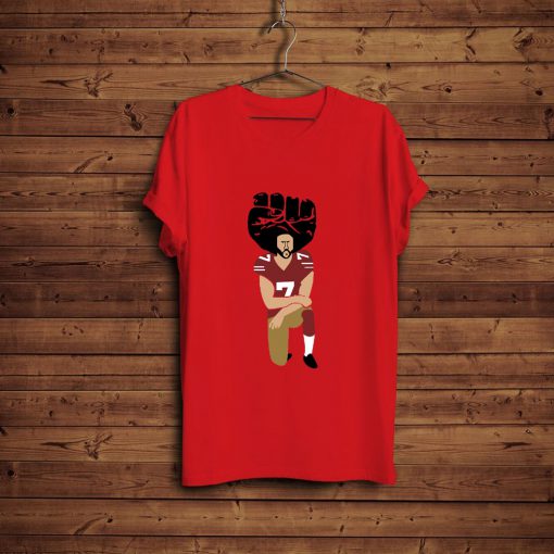 Colin Kaepernick – Protest Black T-Shirt FP