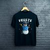 Cop Snowman Freeze Funny Police Christmas Snow Gift T-Shirt FP