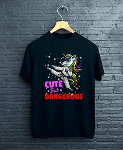 Cute But Dangerous Unicorn Funny Karate Taekwondo Gift T-Shirt FPCute But Dangerous Unicorn Funny Karate Taekwondo Gift T-Shirt FP