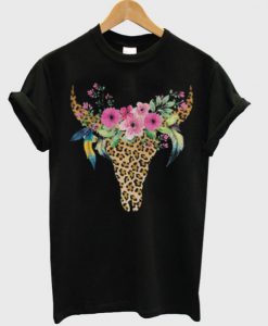 Deer Flower Style Shirts T Shirt (GPMU)