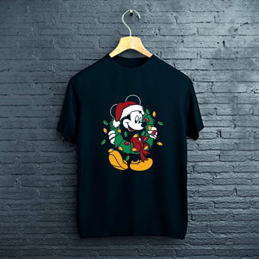 Disney Mickey Mouse Christmas Lights T-Shirt FP