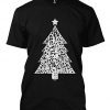 Distressed Christmas Tree - Xmas Santa Claus T-Shirt (GPMU)