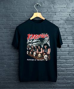 EXODUS PLEASURES OF THE FLESH BLACK T-Shirt FP