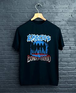 EXODUS Vintage 80’s World Tour 1986 Bonded By Blood T-Shirt FP