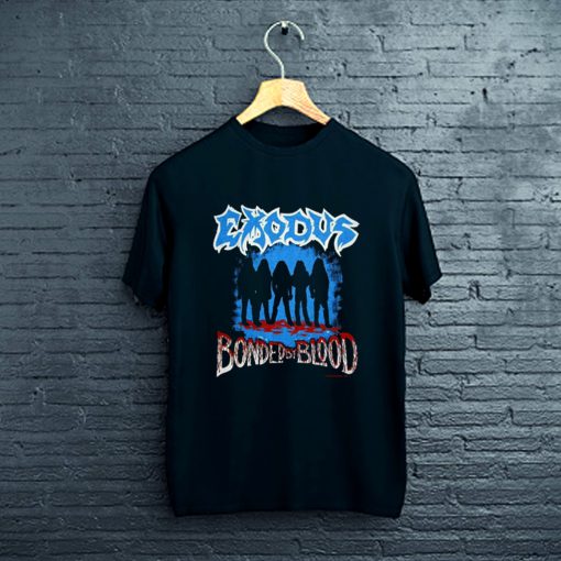 EXODUS Vintage 80’s World Tour 1986 Bonded By Blood T-Shirt FP