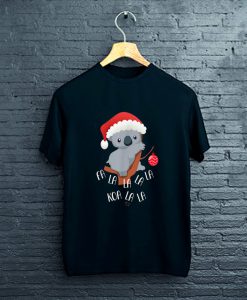 Fa la la Koala Cute Koala Christmas T-Shirt FP