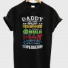 Father’s Day Super Hero Marvel T-Shirt (GPMU)