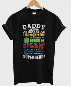 Father’s Day Super Hero Marvel T-Shirt (GPMU)