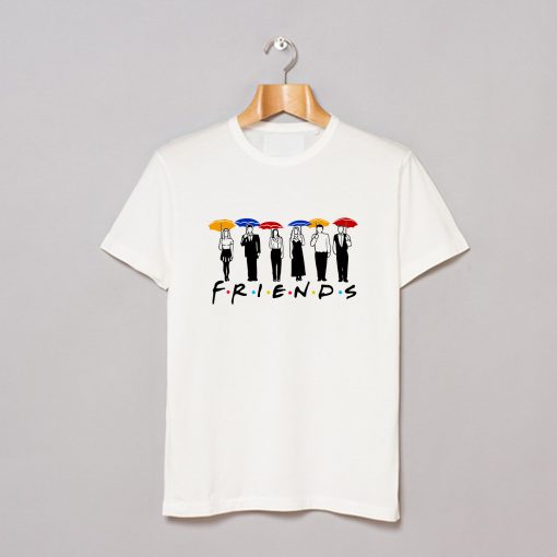 Friends Umbrella Design T Shirt (GPMU)