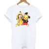 Friendship Pikachu And Mickey Mouse Mashup T Shirt (GPMU)