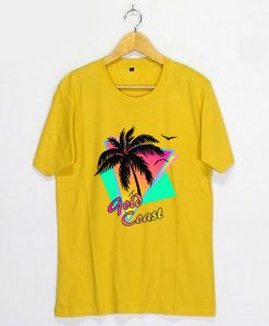 Gold Coast Cool 80s Sunset T-Shirt FP