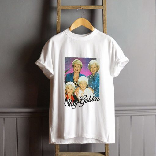 Golden Girls Juniors Stay Golden Color Portrait T-Shirt FP