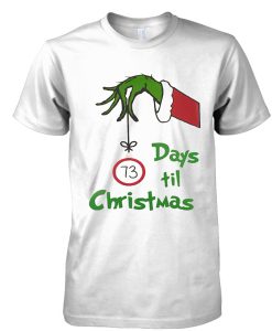 Grinch Hand Christmas Countdown T-Shirt (GPMU)