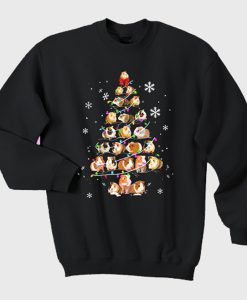 Guinea pig Christmas tree Sweatshirt (GPMU)