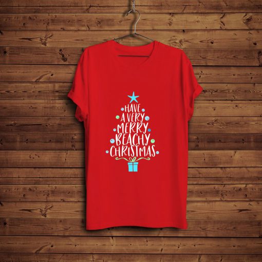 Have A Very Merry Beachy Christmas T-Shirt FP